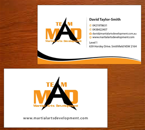 Business Card Design by Joy16589 for Martial Arts Development | Design: #3374640