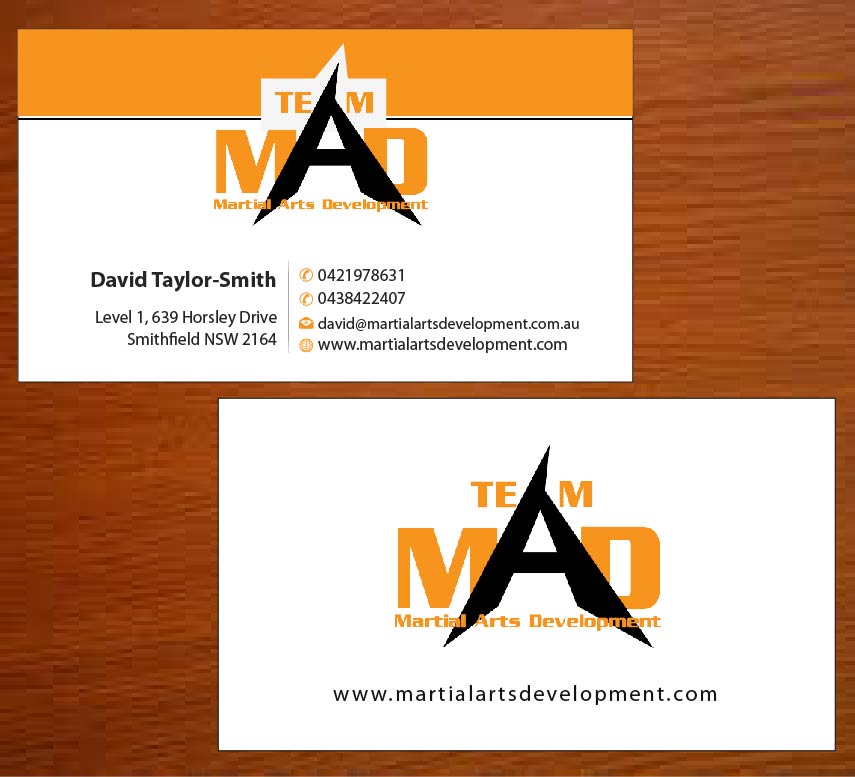 Business Card Design by Joy16589 for Martial Arts Development | Design #3374671