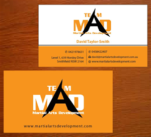 Business Card Design by Joy16589 for Martial Arts Development | Design: #3374694