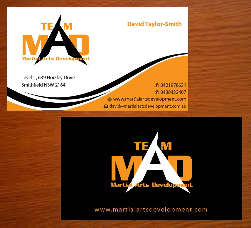 Business Card Design by Joy16589 for Martial Arts Development | Design: #3374700