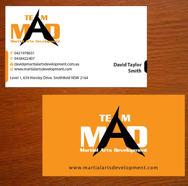 Business Card Design by Joy16589 for Martial Arts Development | Design #3374721