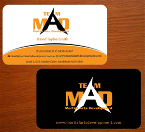 Business Card Design by Joy16589 for Martial Arts Development | Design: #3374888