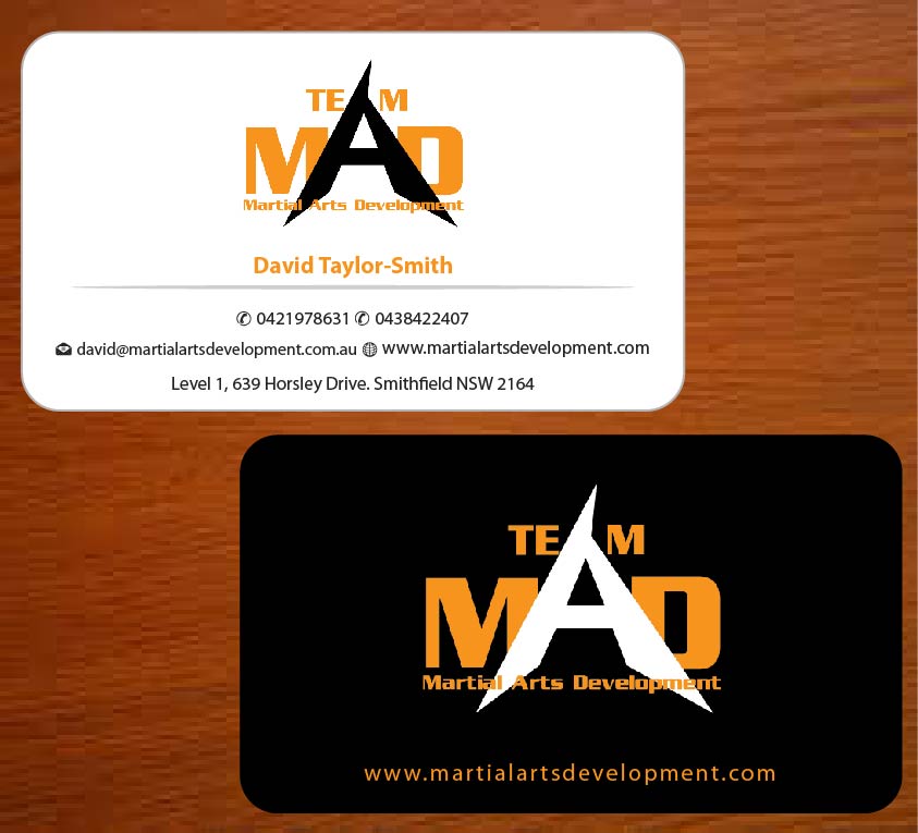 Business Card Design by Joy16589 for Martial Arts Development | Design #3374898