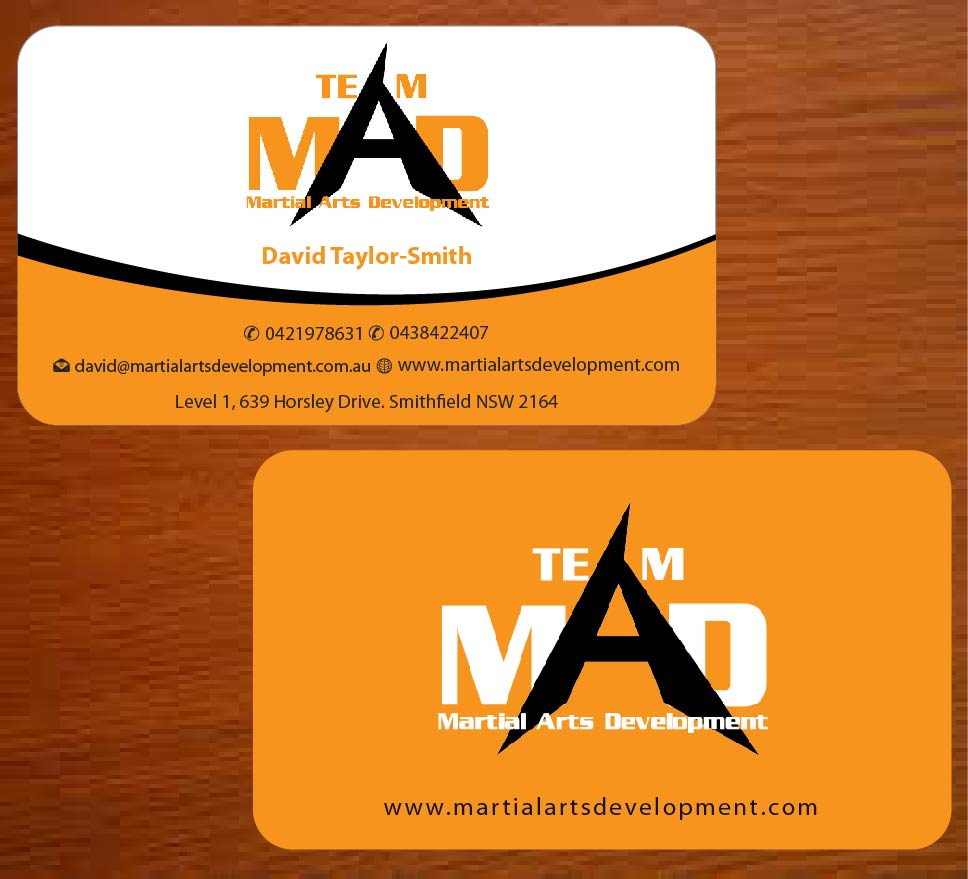 Business Card Design by Joy16589 for Martial Arts Development | Design #3374907