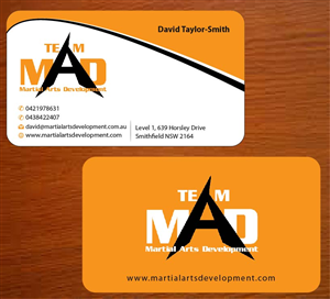Business Card Design by Joy16589 for Martial Arts Development | Design: #3374915