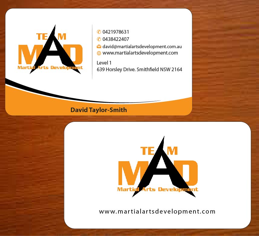 Business Card Design by Joy16589 for Martial Arts Development | Design #3374924