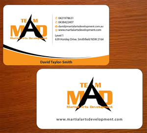 Business Card Design by Joy16589 for Martial Arts Development | Design: #3374924