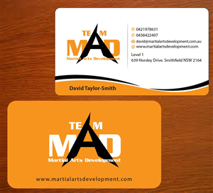 Business Card Design by Joy16589 for Martial Arts Development | Design: #3374943