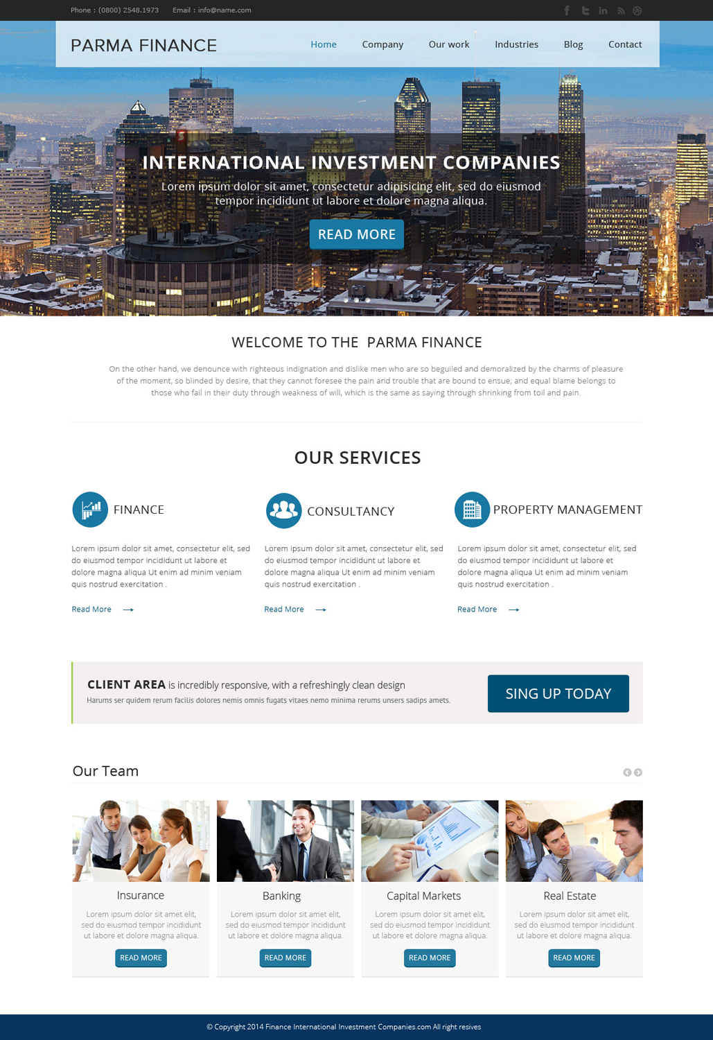 Web Design by OM for SR-Design | Design #3392427