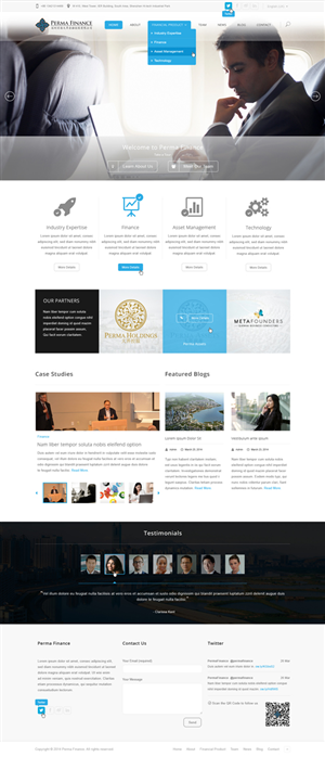 Perma Finance | Web Design by Da Miracle