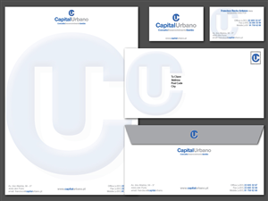 Diseño de Papelería por UsBeingUs.com - Debs para Capital Urbano | Diseño #838473