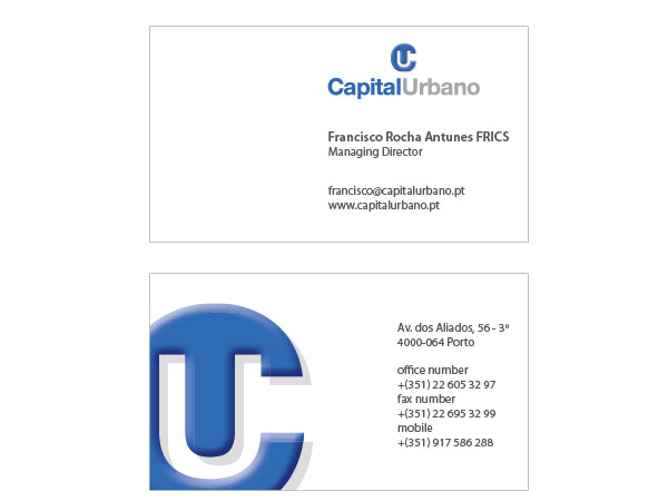 Diseño de Papelería por babu para Capital Urbano | Diseño #838294