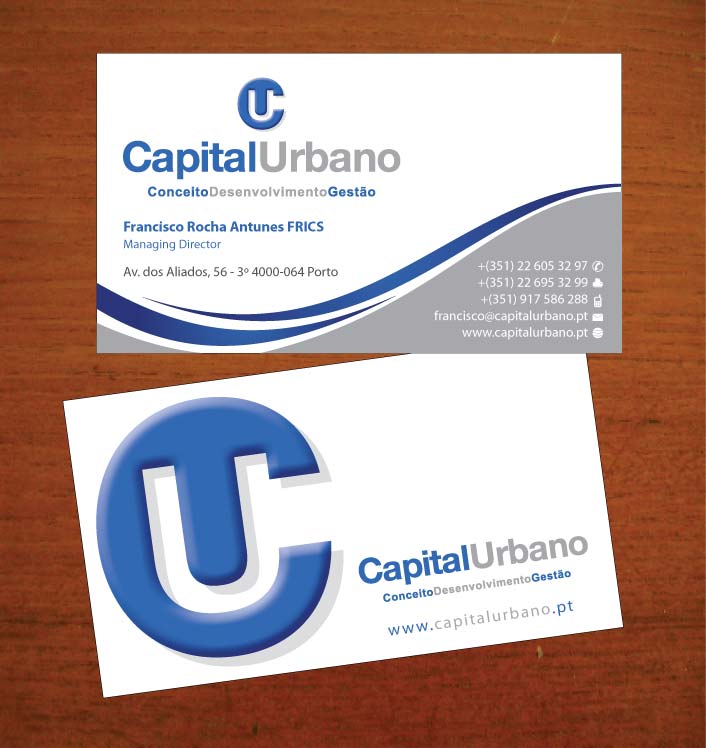 Schreibwaren-Design von Sbss für Capital Urbano | Design #838476