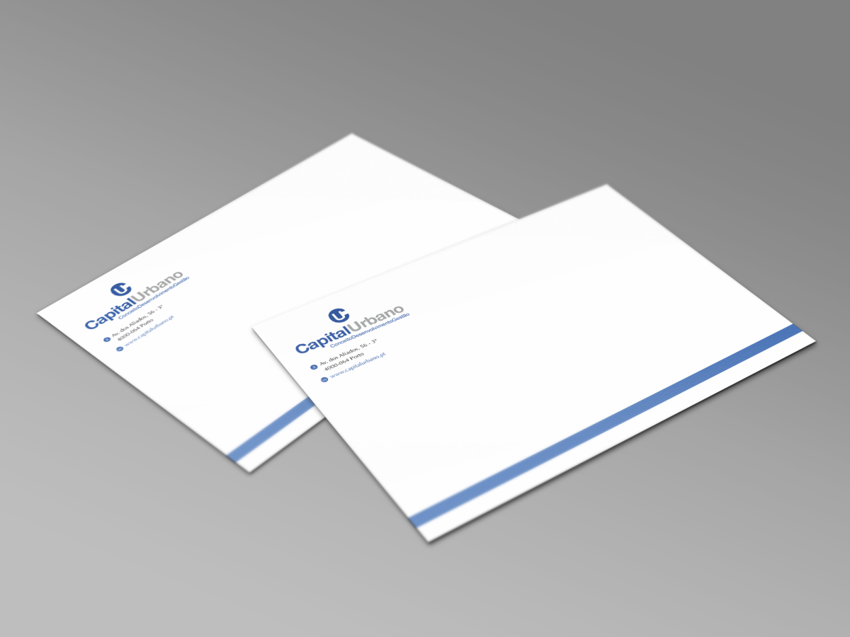 Stationery Design by HYPdesign for Capital Urbano | Design #834518