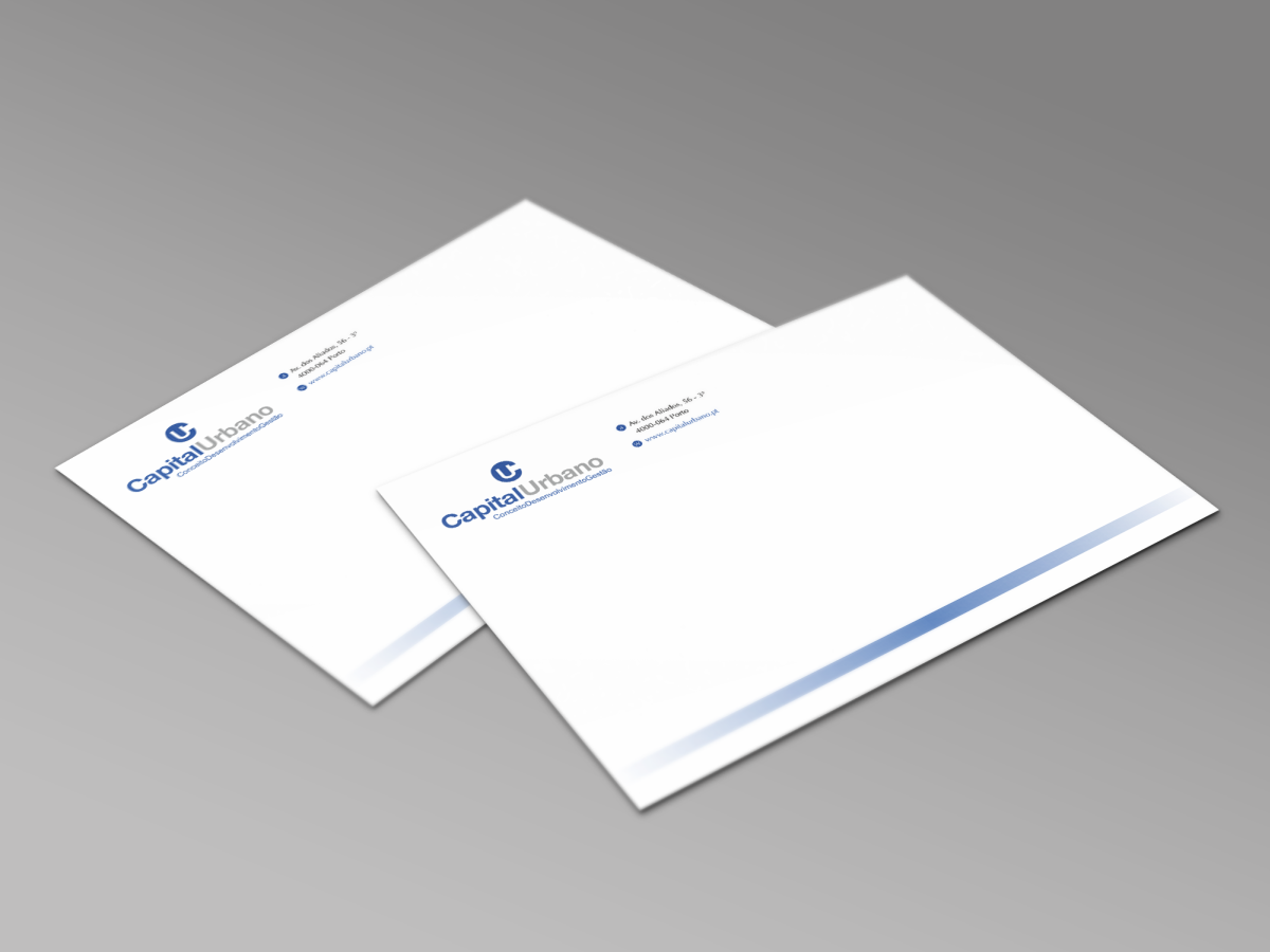 Stationery Design by HYPdesign for Capital Urbano | Design #834524