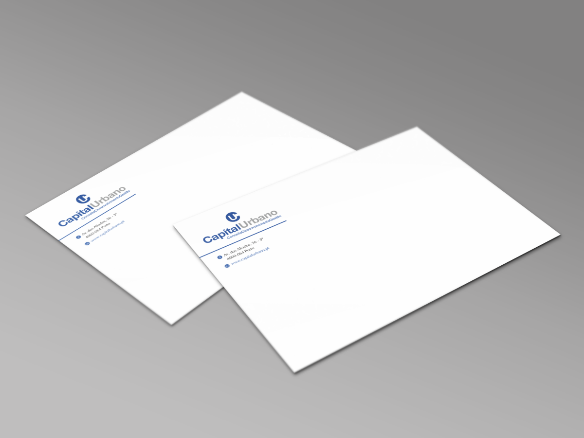 Stationery Design by HYPdesign for Capital Urbano | Design #834531