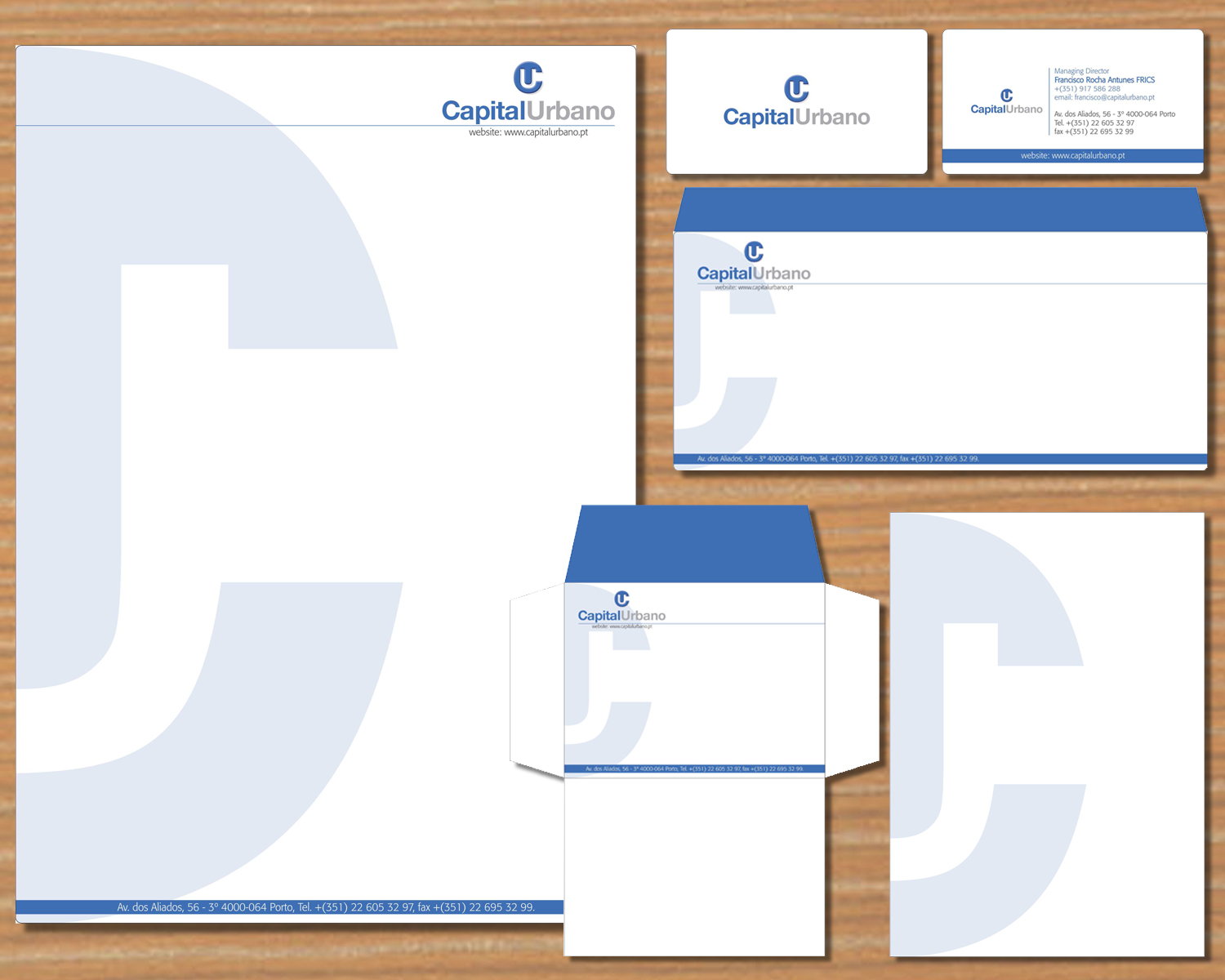 Design de Papeterie par XI CREATION pour Capital Urbano | Design #851123