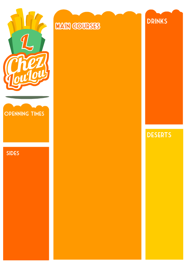 Menü-Design von Michael Davies für Maisons bois et combles  | Design #845379