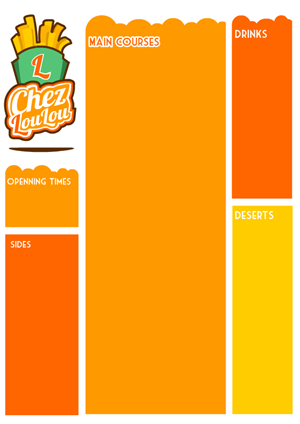 Menu Design by Michael Davies