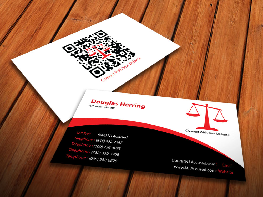 business cards for attorneys