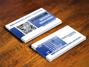 Criminal Defense Lawyer Business Card | Visitenkarten-Design von Sajin