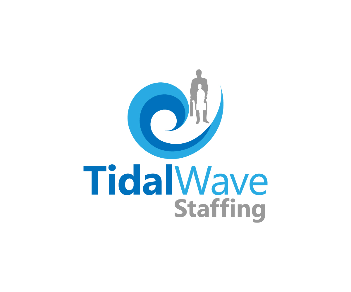 Logo Design by M.Pirs for Tidal Wave Staffing LLC | Design #3391696
