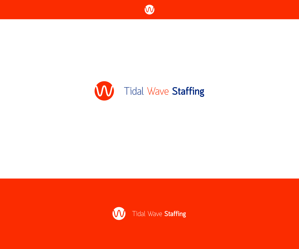 Logo Design by Ash  for Tidal Wave Staffing LLC | Design #3391081