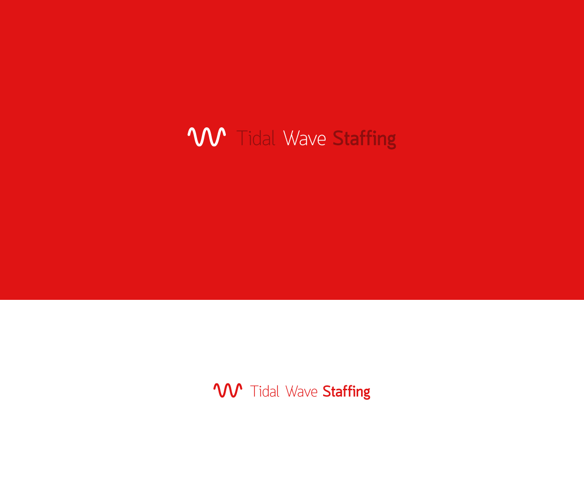 Logo Design by Ash  for Tidal Wave Staffing LLC | Design #3391413