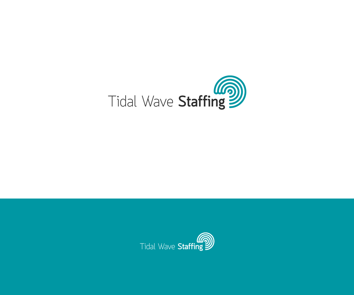 Logo Design by Ash  for Tidal Wave Staffing LLC | Design #3392678