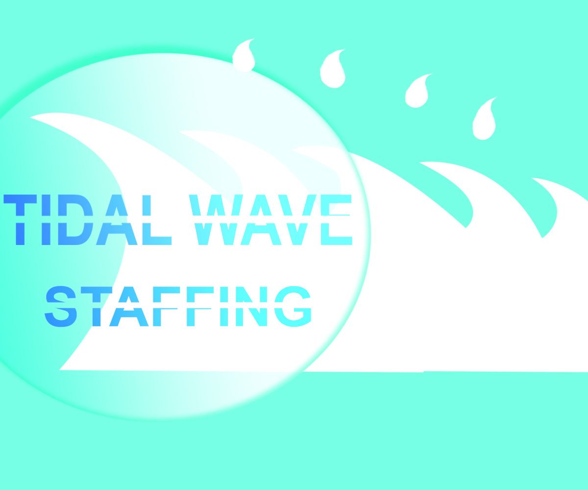Logo Design by Ganesh_ram for Tidal Wave Staffing LLC | Design #3384602