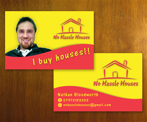 13 Economical Personable Business Card Designs For A In Business Card Design 3382461 Submitted To Property Investor Needs A