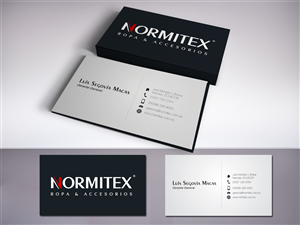 Business Card Design by LR Design for NORMITEX | Design: #3406345