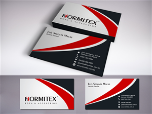 Business Card Design by LR Design for NORMITEX | Design: #3406430