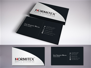 Business Card Design by LR Design for NORMITEX | Design: #3406445
