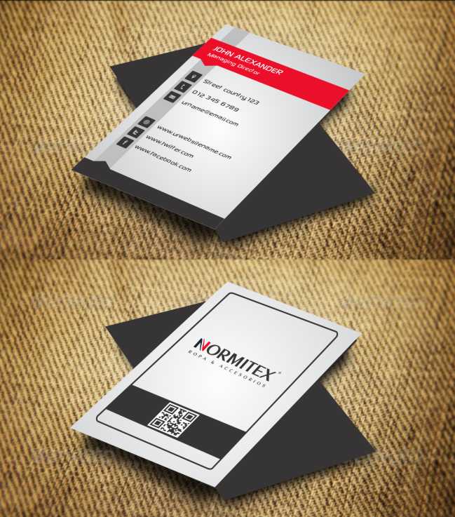 Business Card Design by AwsomeD for NORMITEX | Design #3377448