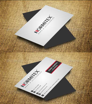 Business Card Design by AwsomeD for NORMITEX | Design: #3377453