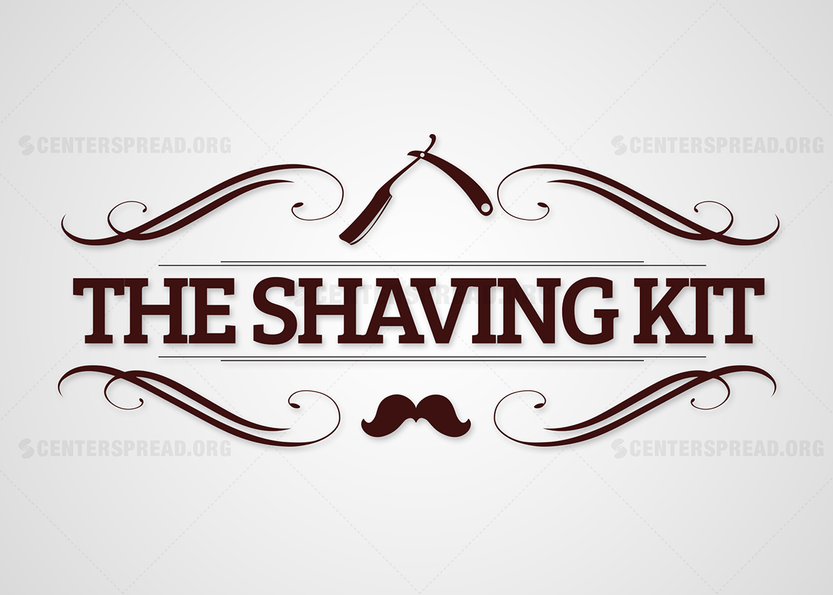 Logo Design by CENTERSPREAD for The Shaving Kit | Design #3437201