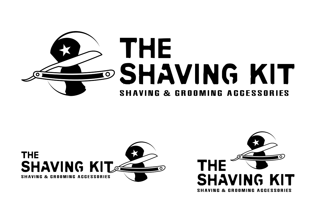 Logo Design by Fabio Piscicelli for The Shaving Kit | Design #3420555