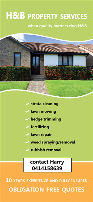 Brochure Design by Cris for H@B property services | Design: #3380957
