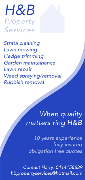 Design de Brochure par RKBellamy pour H@B property services | Design #3384538