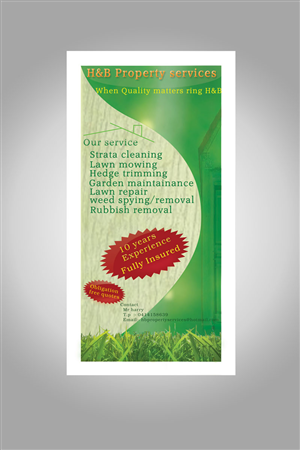 Brochure Design by Creativeaction for H@B property services | Design: #3409325