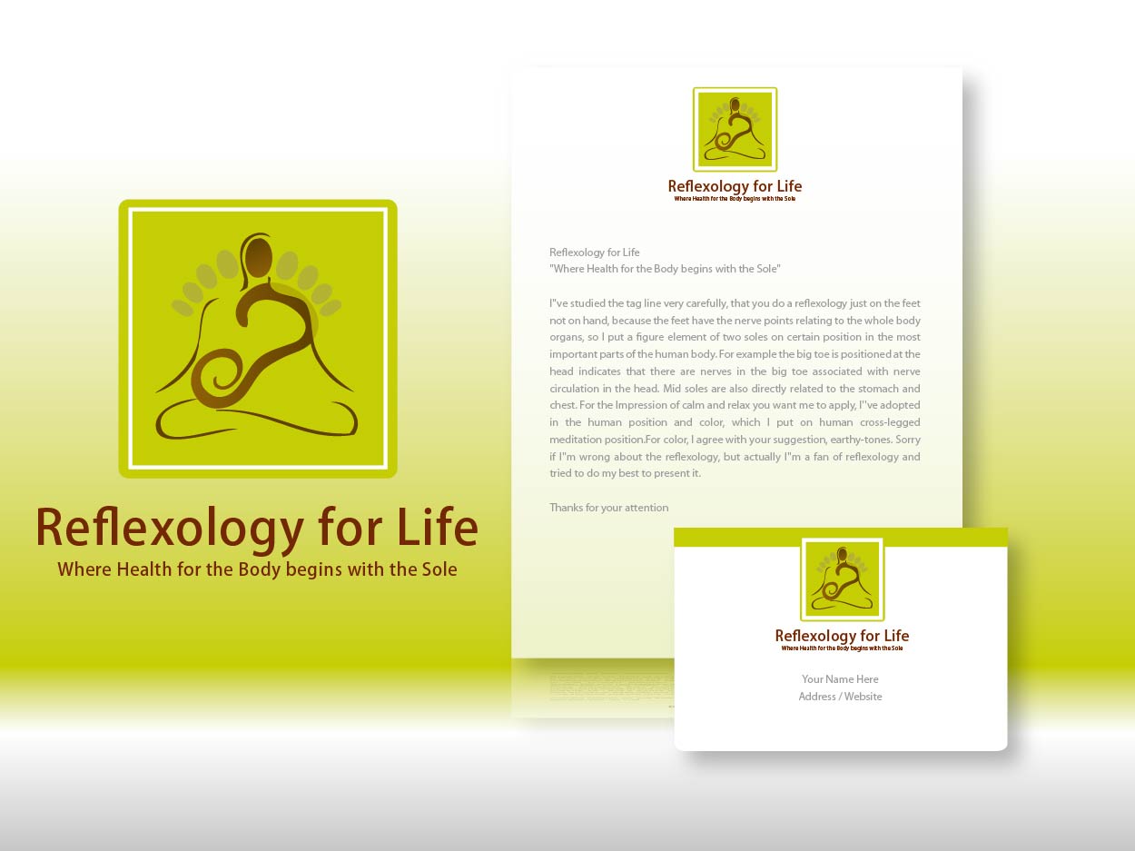 Logo Design by Brigitte Melissa B for Reflexology For Life | Design #85995