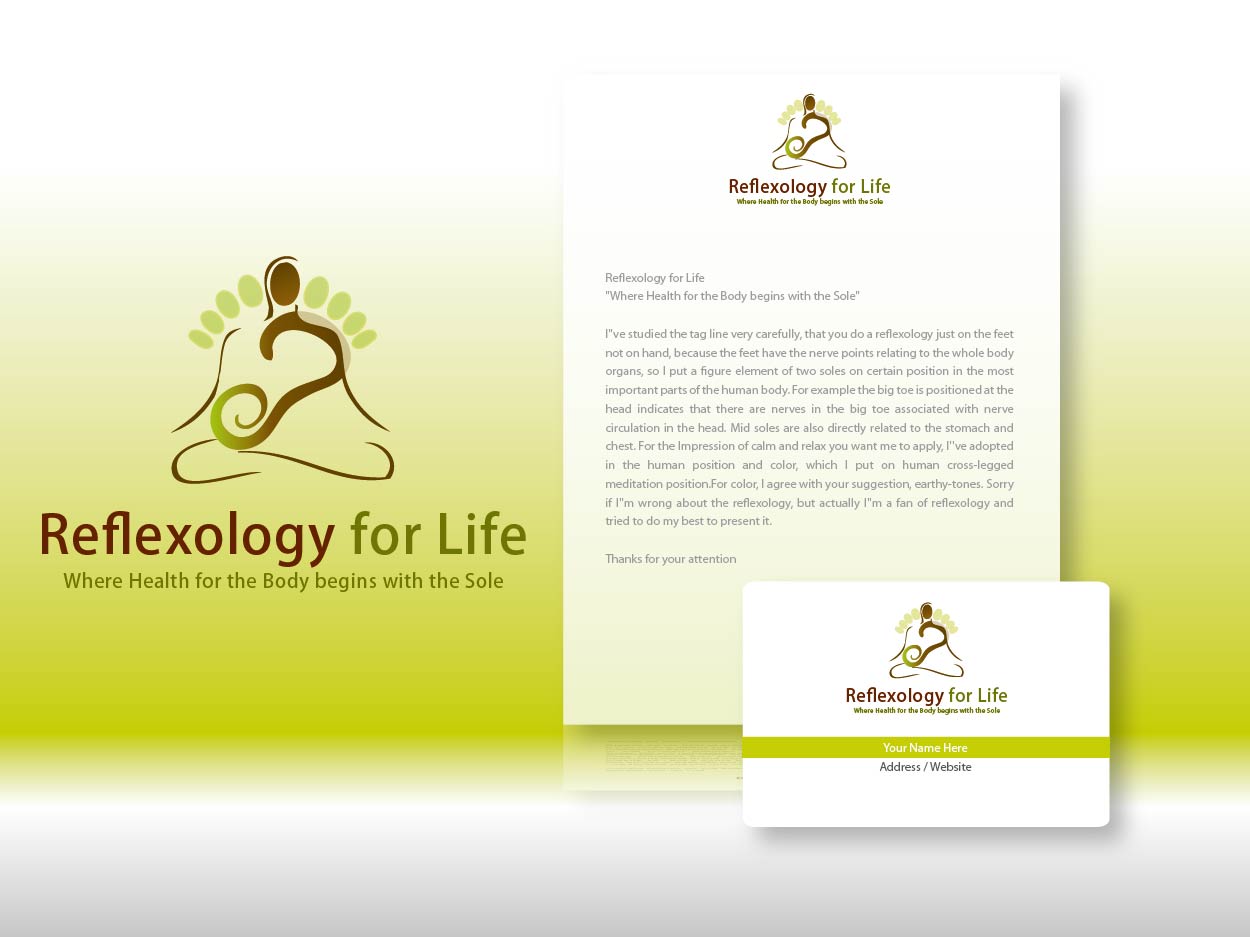 Logo Design by Brigitte Melissa B for Reflexology For Life | Design #85997