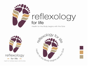 Logo Design by Alex Bullrush for Reflexology For Life | Design: #81896