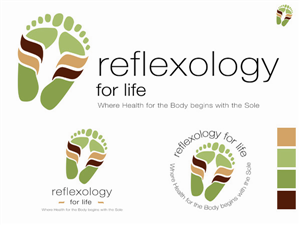 Logo Design by Alex Bullrush for Reflexology For Life | Design: #82092