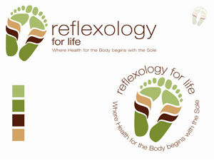 Logo Design by Alex Bullrush for Reflexology For Life | Design: #83460