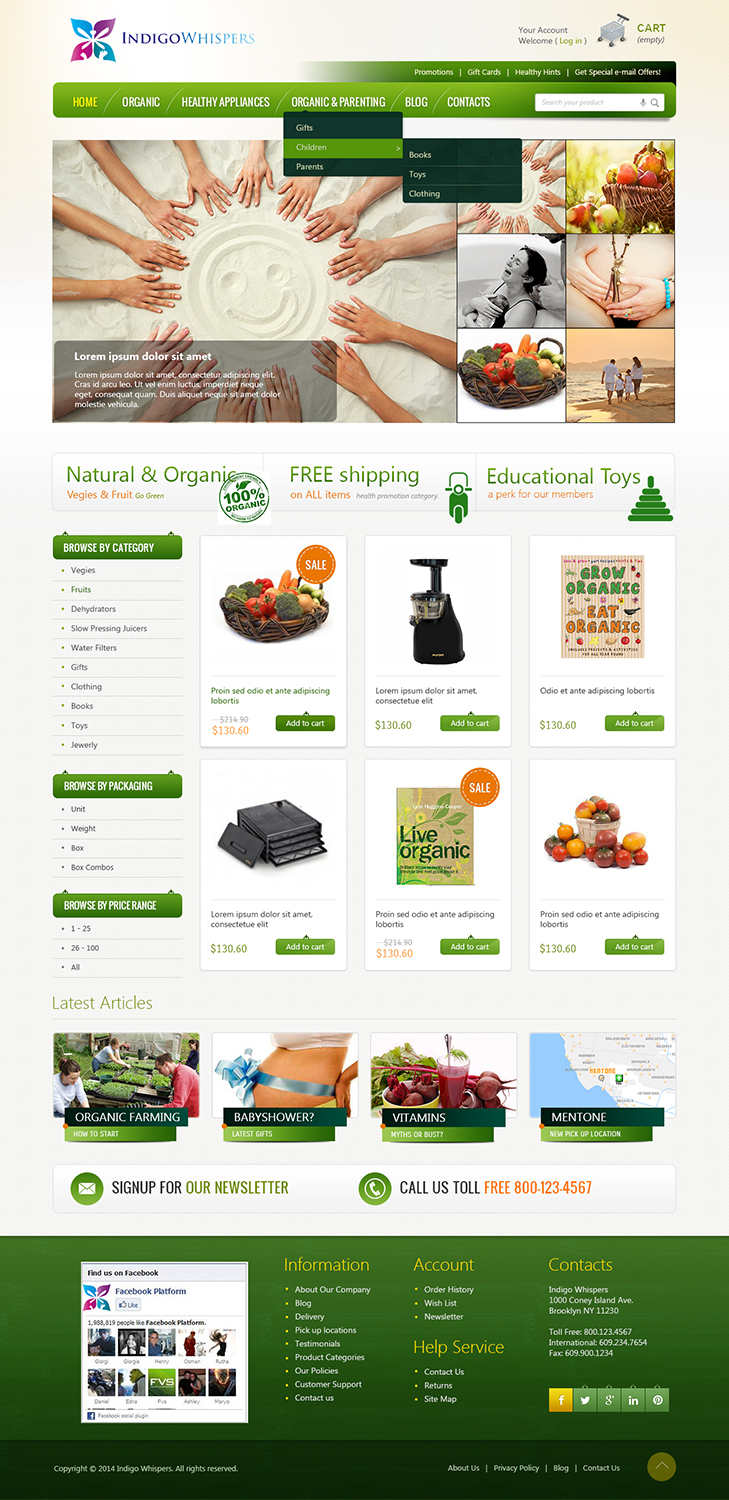 Diseño Web por PauloF para Indigo Whispers | Diseño #3394830