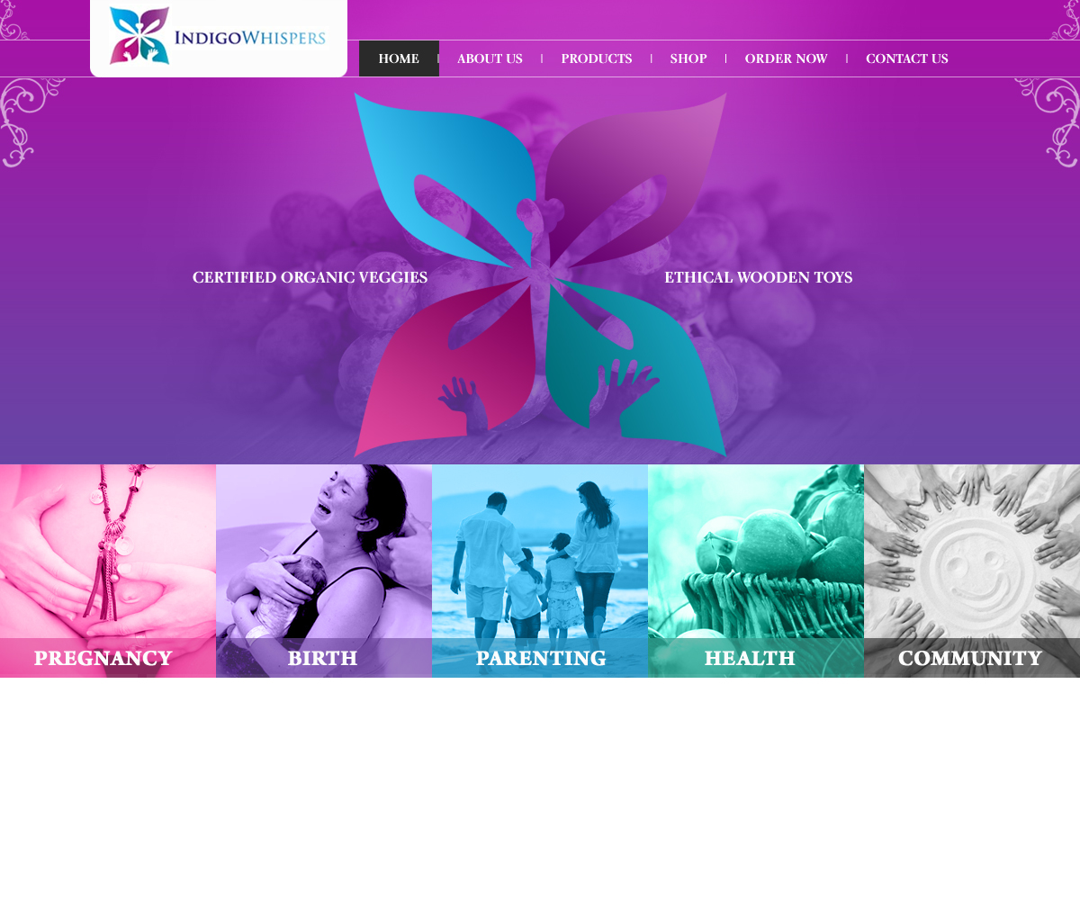 Web Design by ColorDrops for Indigo Whispers | Design #3453197