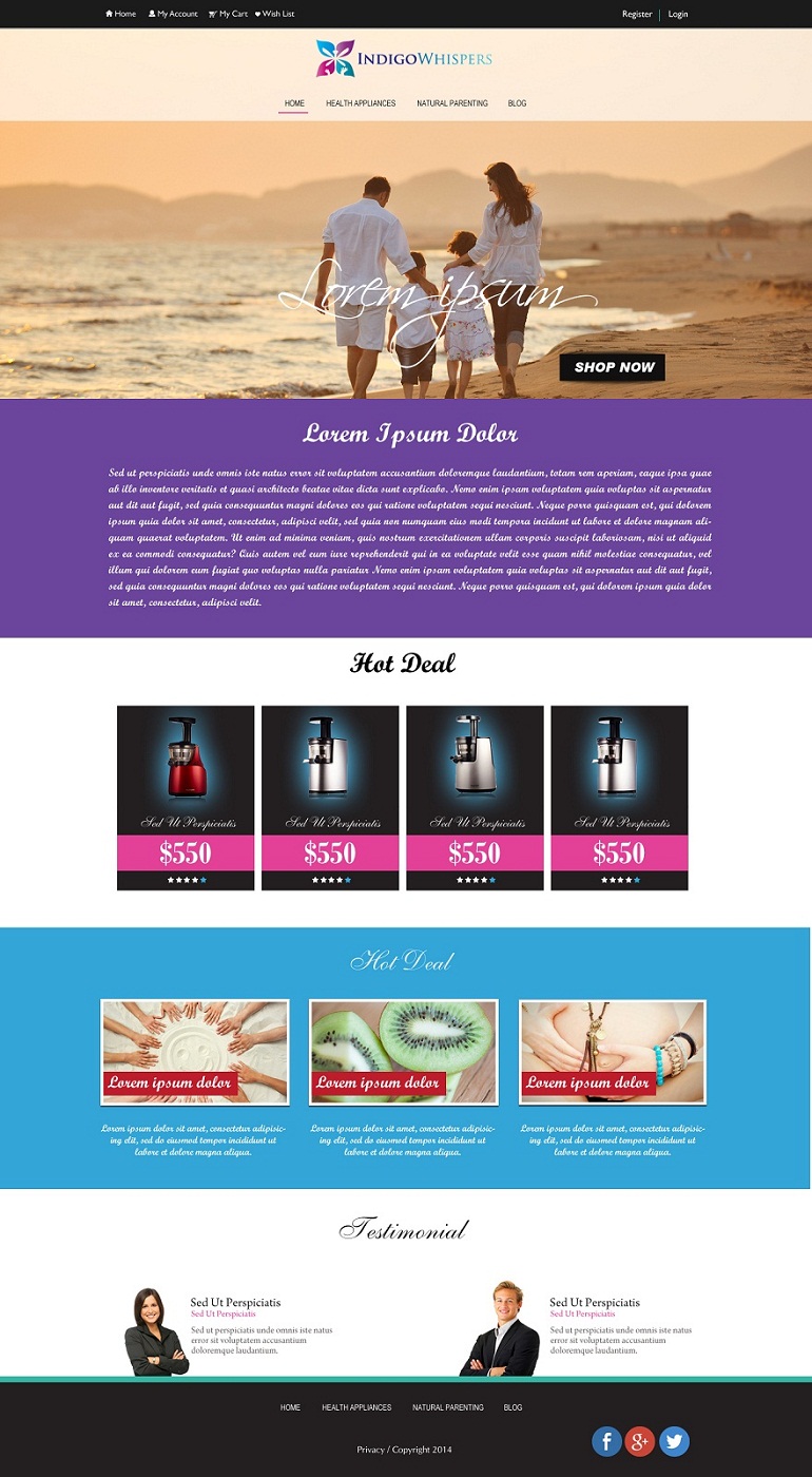 Diseño Web por Kuldeepak para Indigo Whispers | Diseño #3405834