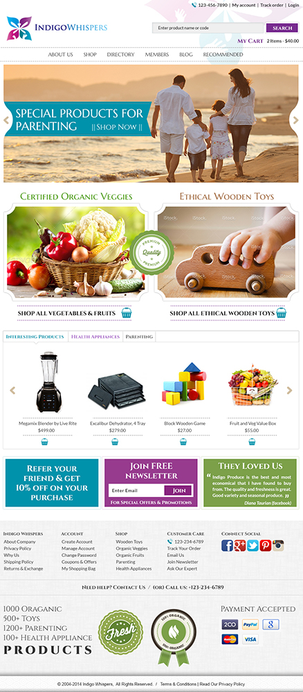 Web Design by amberegg for Indigo Whispers | Design #3388768
